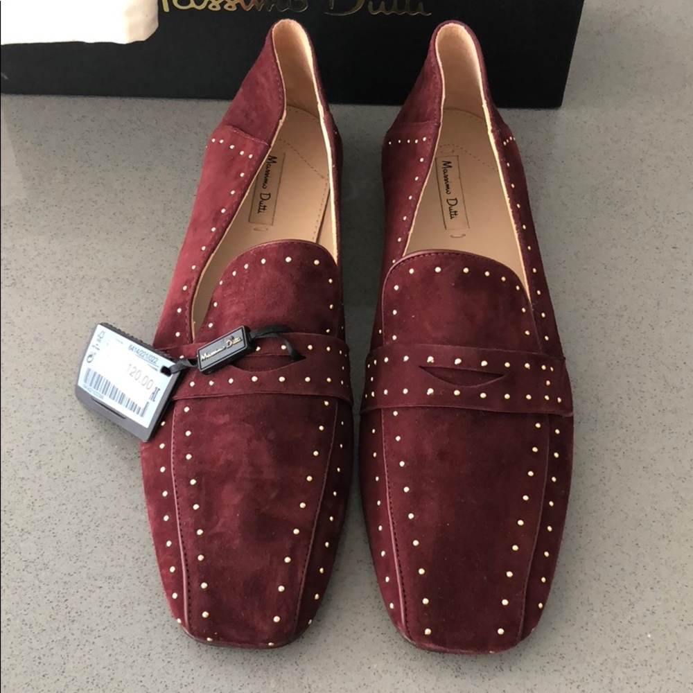NEW Massimo Dutti Suede Shoes